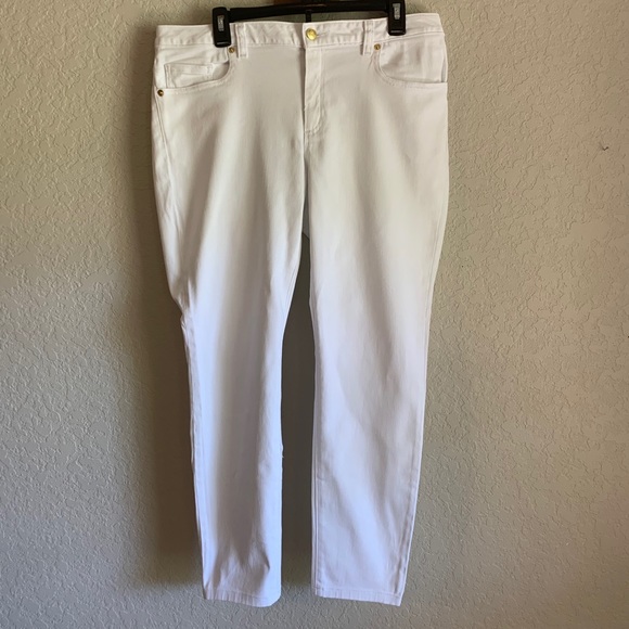 MICHAEL Michael Kors Izzy Cropped Skinny Pants - Picture 1 of 3